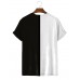 Men's Coconut Tree Black and White Short Sleeve T-Shirt